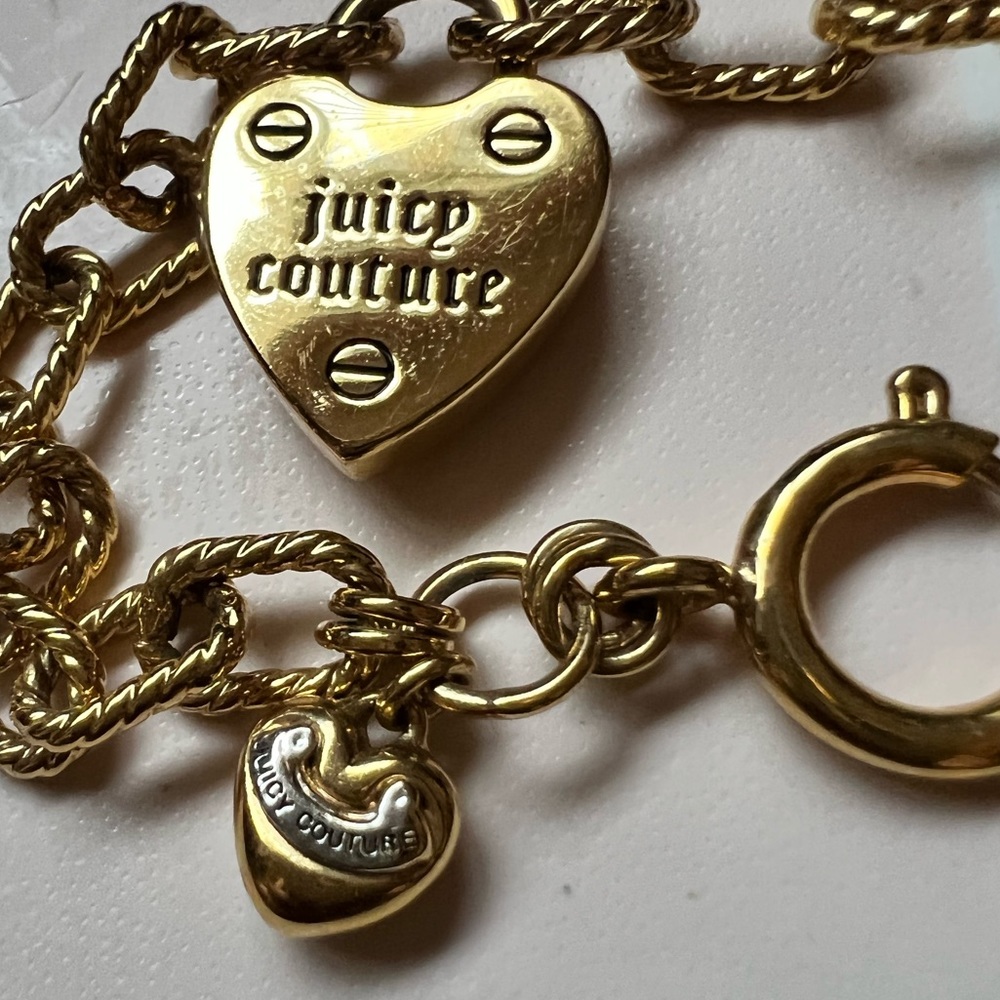 Dainty Gold Juicy Couture Bracelet